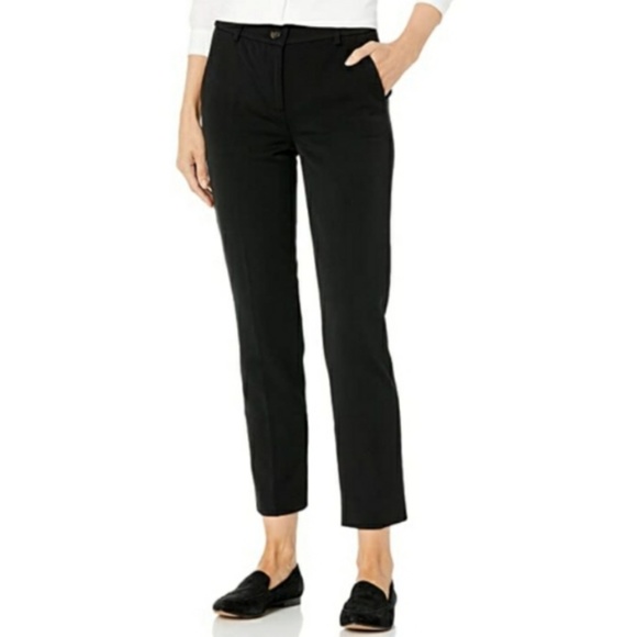 J. Crew Black Slim Ankle Crop Pants - Picture 2 of 8